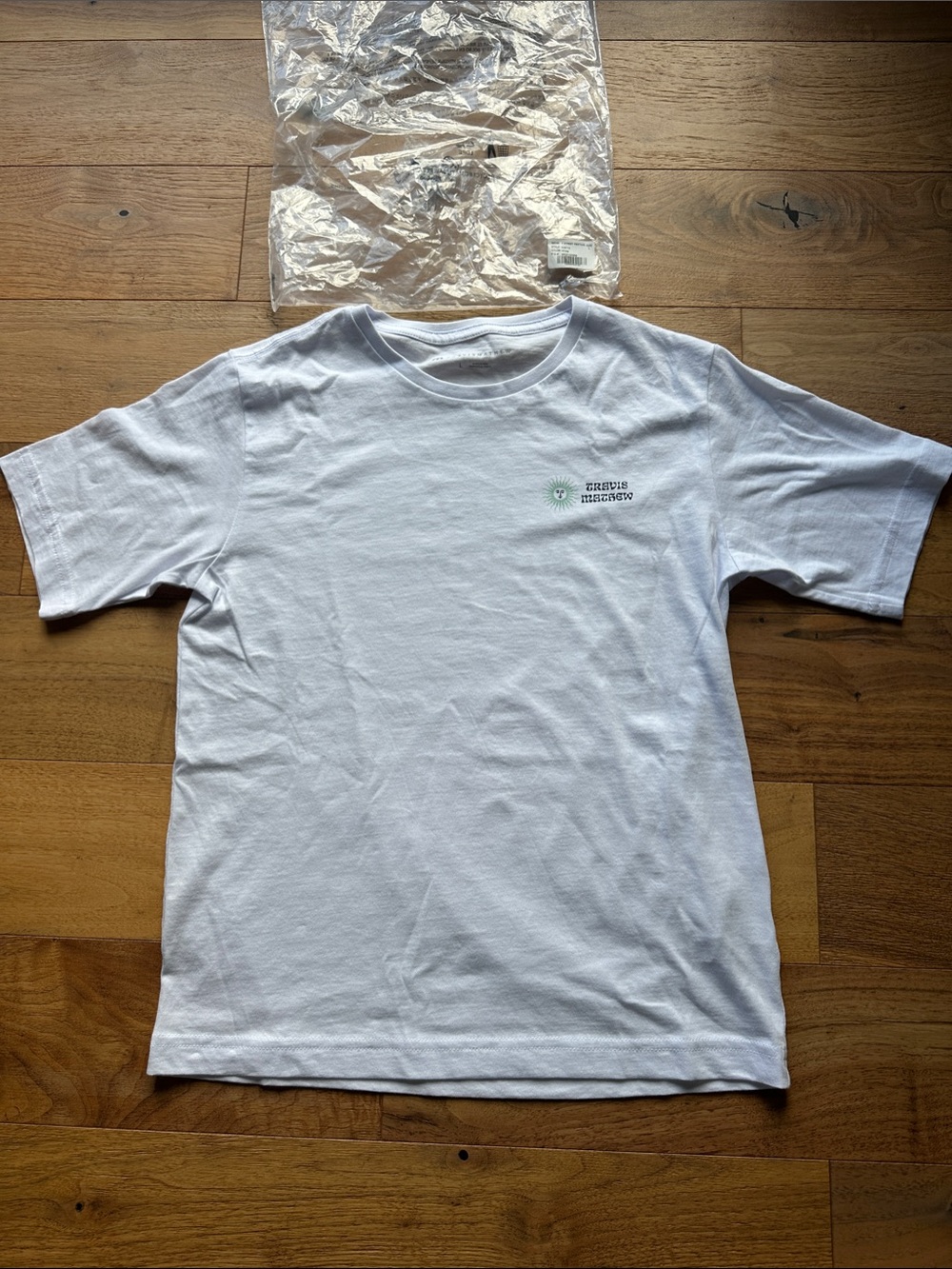 Travis Mathew Street Festival Youth Tee Size Large - brand new!